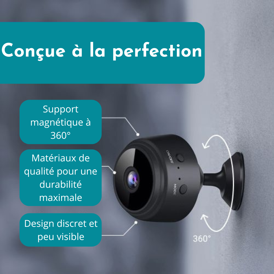 Mini Camera Magnetique : La sécurité discrète