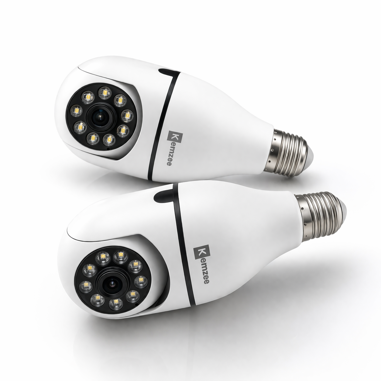 Caméra Ampoule 360° — Pack 2 pièces