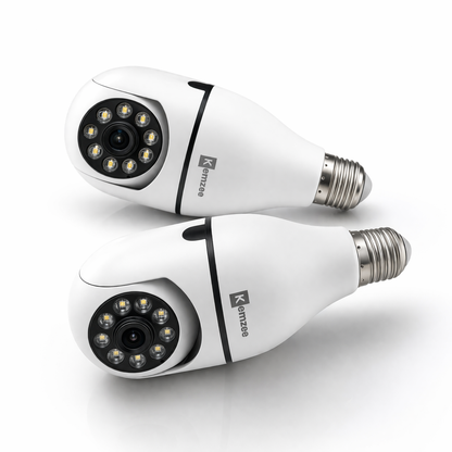 Caméra Ampoule 360° — Pack 2 pièces